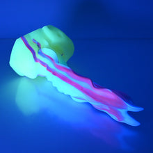 Load image into Gallery viewer, V2MER95 Snark's Maw Small 0050 UV GITD