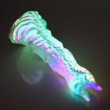 Load image into Gallery viewer, V2MBC34 Snark's Maw Small Medium UV GITD