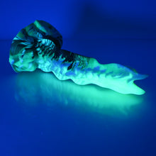 Load image into Gallery viewer, V2MCF95 Snark's Maw Small 0050 UV GITD