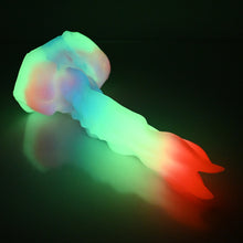 Load image into Gallery viewer, V2MBG13 Snark's Maw Small Medium UV GITD