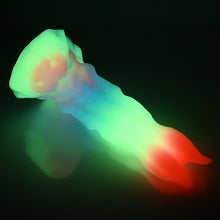 Load image into Gallery viewer, V2MBG12 Snark's Maw Small Medium UV GITD