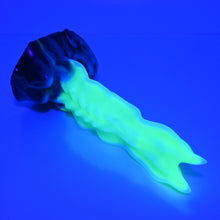Load image into Gallery viewer, V2MBG24 Snark's Maw Small Medium UV GITD