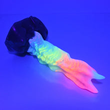 Load image into Gallery viewer, V2SBH34 Snark's Maw Small Soft UV GITD