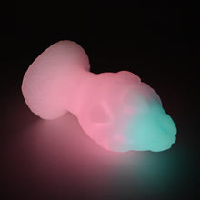 Load image into Gallery viewer, F3MFL90 Dragonfruit Plug Medium 0050 UV GITD
