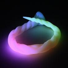 Load image into Gallery viewer, S4MGX06 Sera's Horn Large 0050 UV GITD
