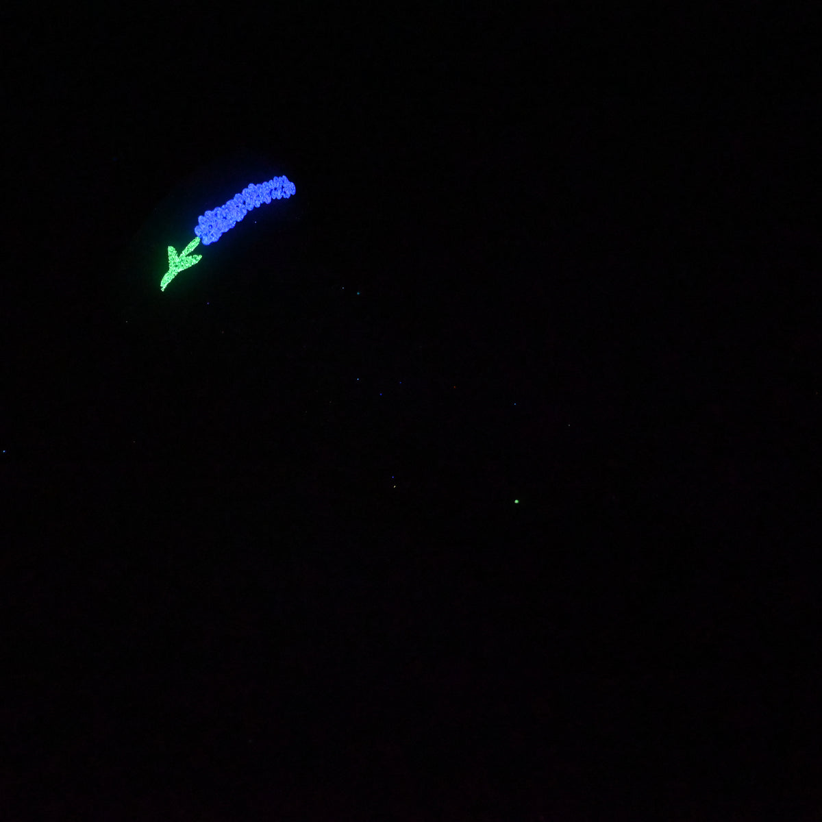 Z3MKC56 Caelus Medium 0050 UV GITD GOBLIN HOLE