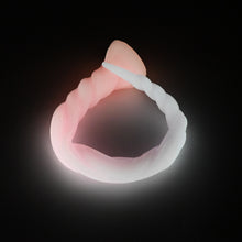 Load image into Gallery viewer, S3MJC62 Sera's Horn Medium 0050 UV GITD
