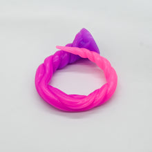 Load image into Gallery viewer, S3SJC63 Sera's Horn Medium 0030 UV GITD
