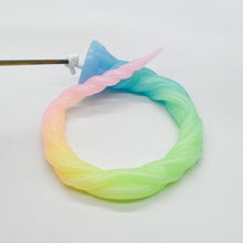 Load image into Gallery viewer, S4XJC64 Sera's Horn Large 0020 UV GITD *FLOP*
