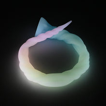 Load image into Gallery viewer, S4XJC64 Sera's Horn Large 0020 UV GITD *FLOP*
