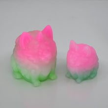 Load image into Gallery viewer, 2PPDX74 Puppicorn Pair 0030 UV GITD
