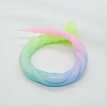 Load image into Gallery viewer, S4MJK13 Sera's Horn Large 0050 UV GITD
