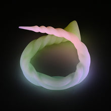Load image into Gallery viewer, S4MJK13 Sera's Horn Large 0050 UV GITD
