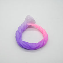 Load image into Gallery viewer, S3MJM16 Sera's Horn Medium 0050 UV GITD
