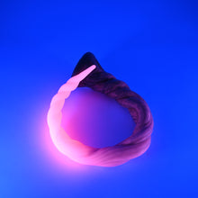 Load image into Gallery viewer, S3MJM17 Sera's Horn Medium 0050 UV GITD

