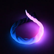 Load image into Gallery viewer, S4MJM20 Sera's Horn Large 0050 UV GITD
