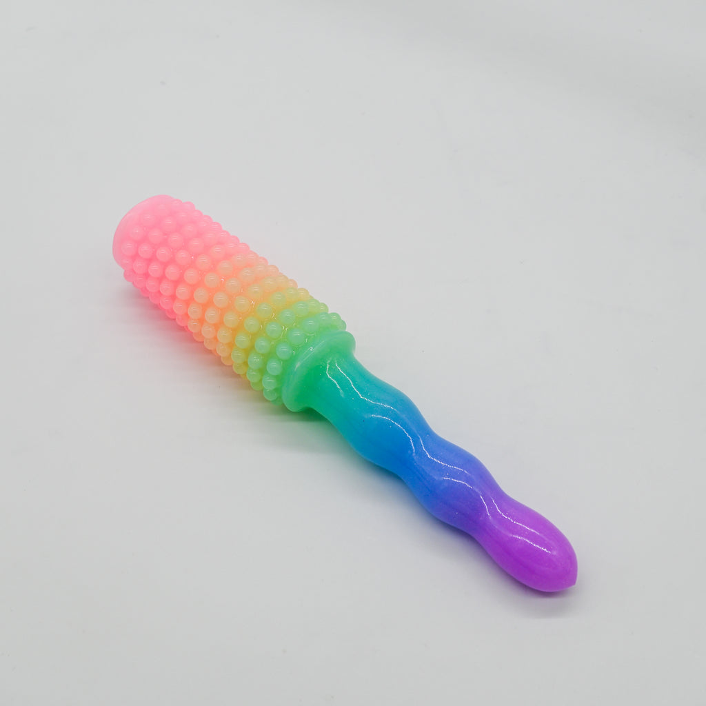 BCMJN28 Round Brush Contoured Handle 0050 UV GITD
