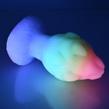 Load image into Gallery viewer, F4MEF93 Dragonfruit Plug Large 0050 UV GITD
