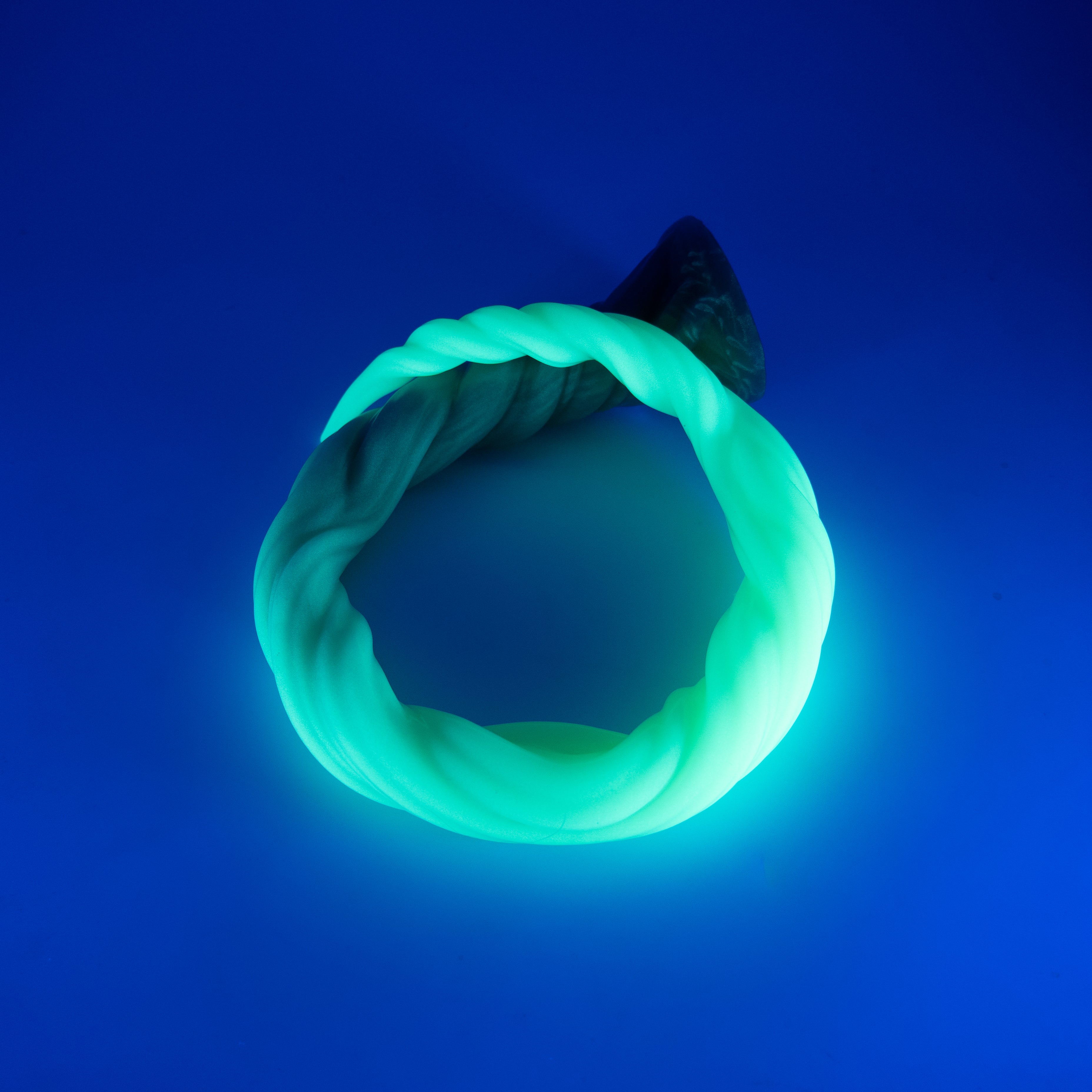 S4MJQ44 Sera's Horn Large 0050 UV GITD