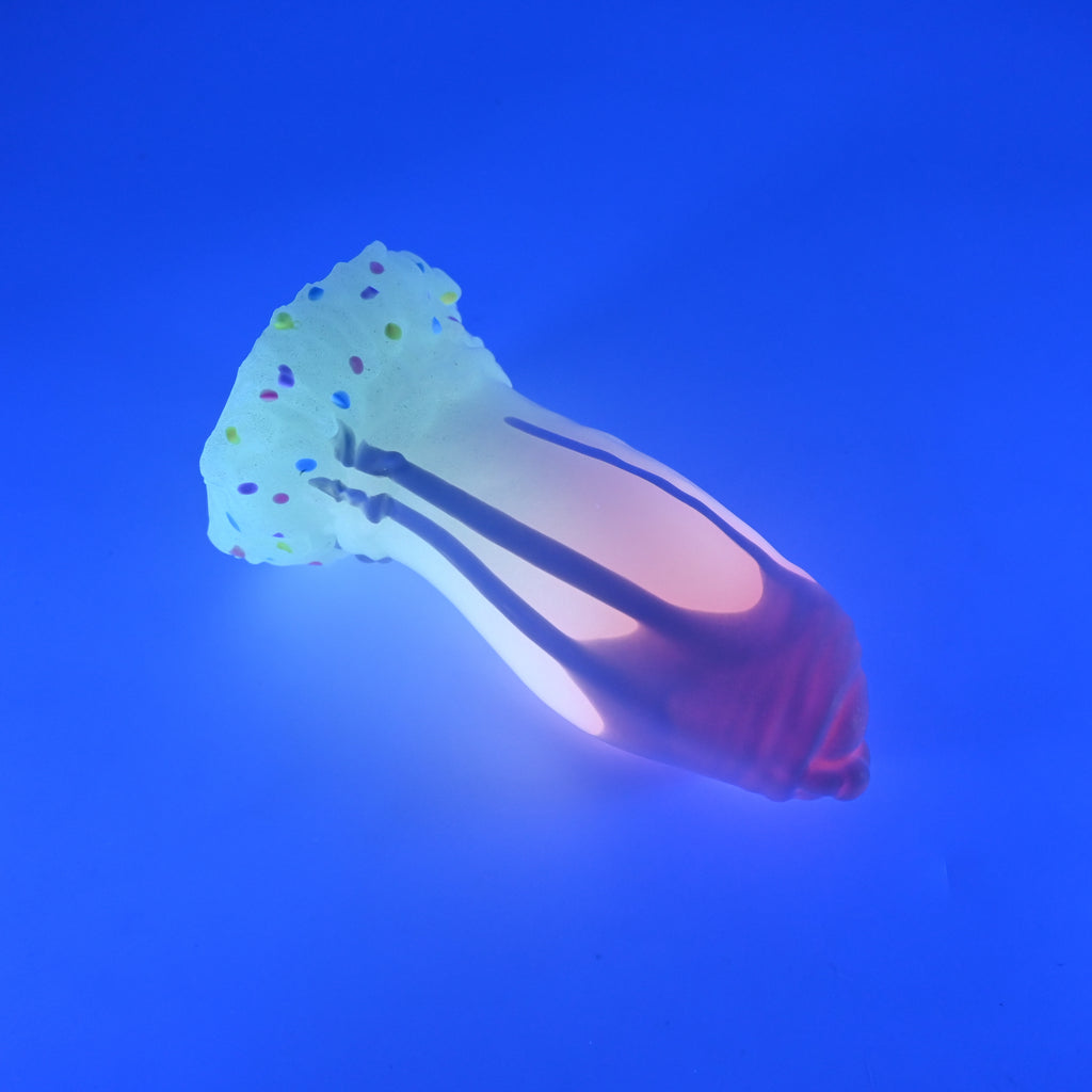 83SJR24 Hue Medium 0030 UV GITD GOBLIN HOLE