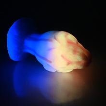 Load image into Gallery viewer, F4MCS45 Dragonfruit Plug Large 0050 UV GITD
