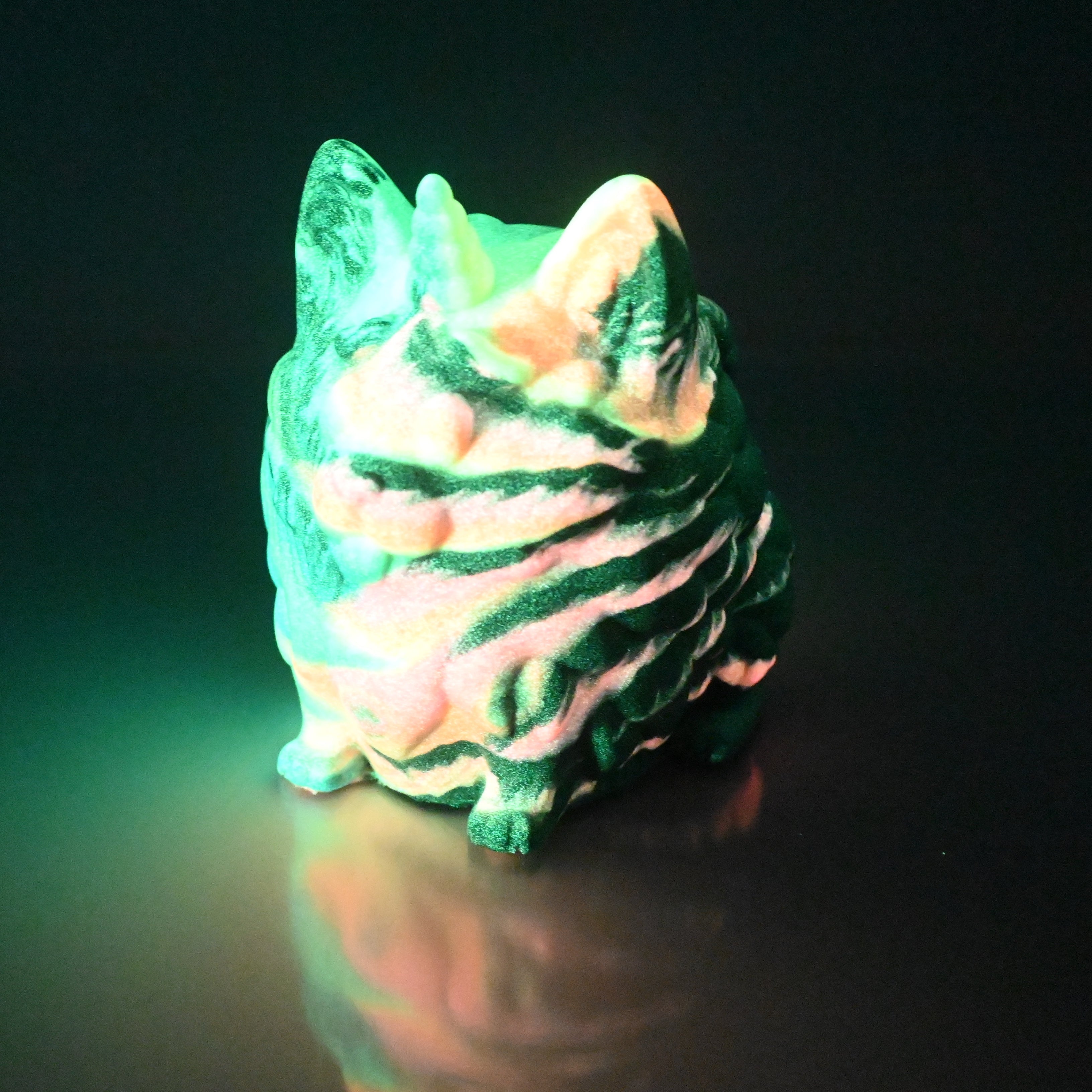 1PSCS17 Puppicorn Large 0030 UV GITD