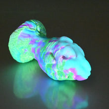 Load image into Gallery viewer, F3MBV58 Dragonfruit Plug Medium 0050 UV GITD
