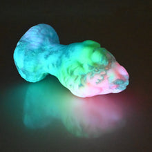 Load image into Gallery viewer, F3MCG18 Dragonfruit Plug Medium 0050 UV GITD
